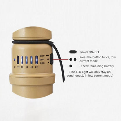 Capsule Portable Power Bank Camping Light