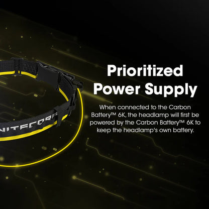 Carbon Battery 6K USB-C 6000mAh Power Bank