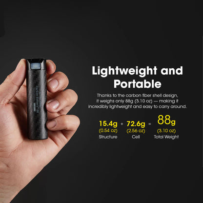 Carbon Battery 6K USB-C 6000mAh Power Bank