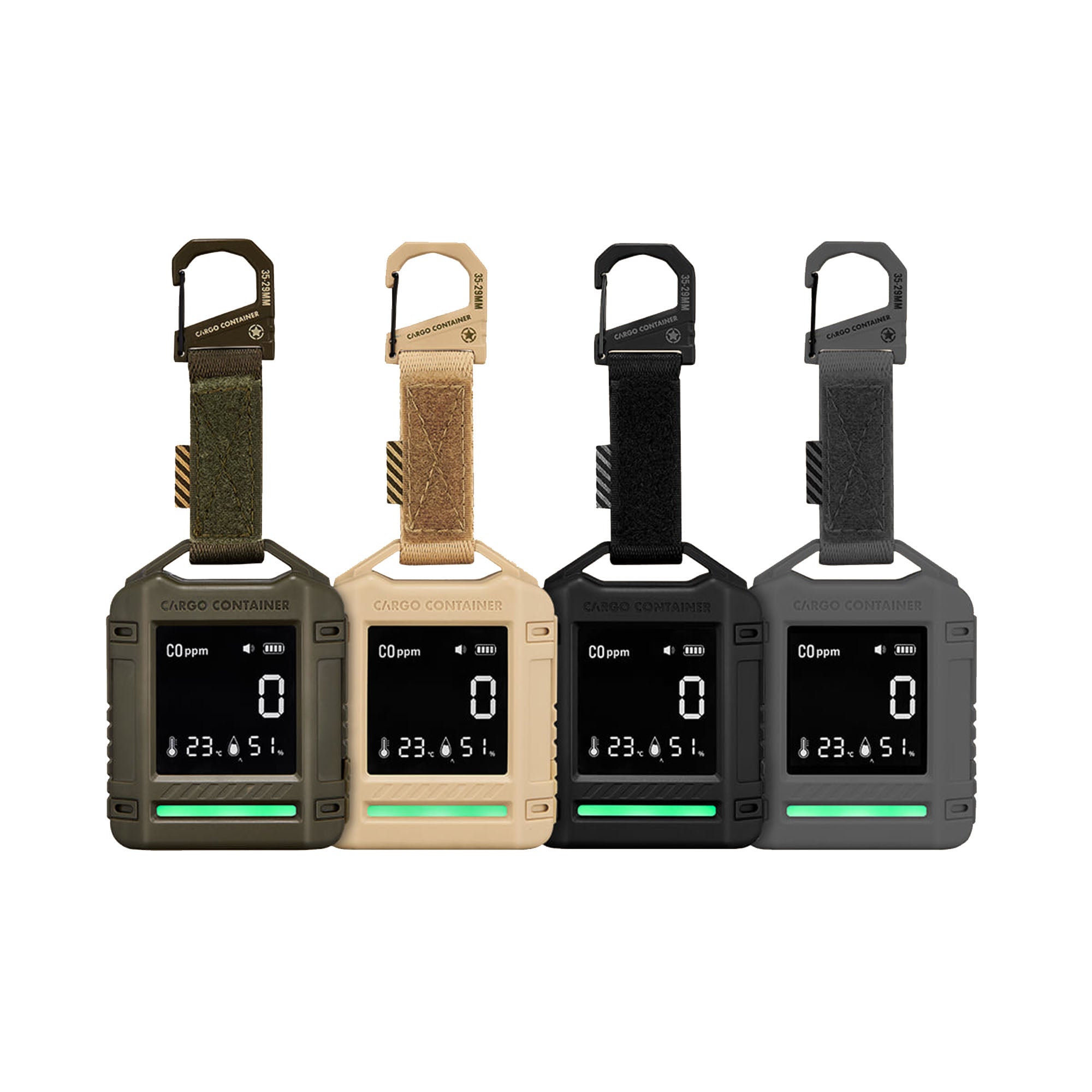 CO Alarm With Temperature & Humidity Detector