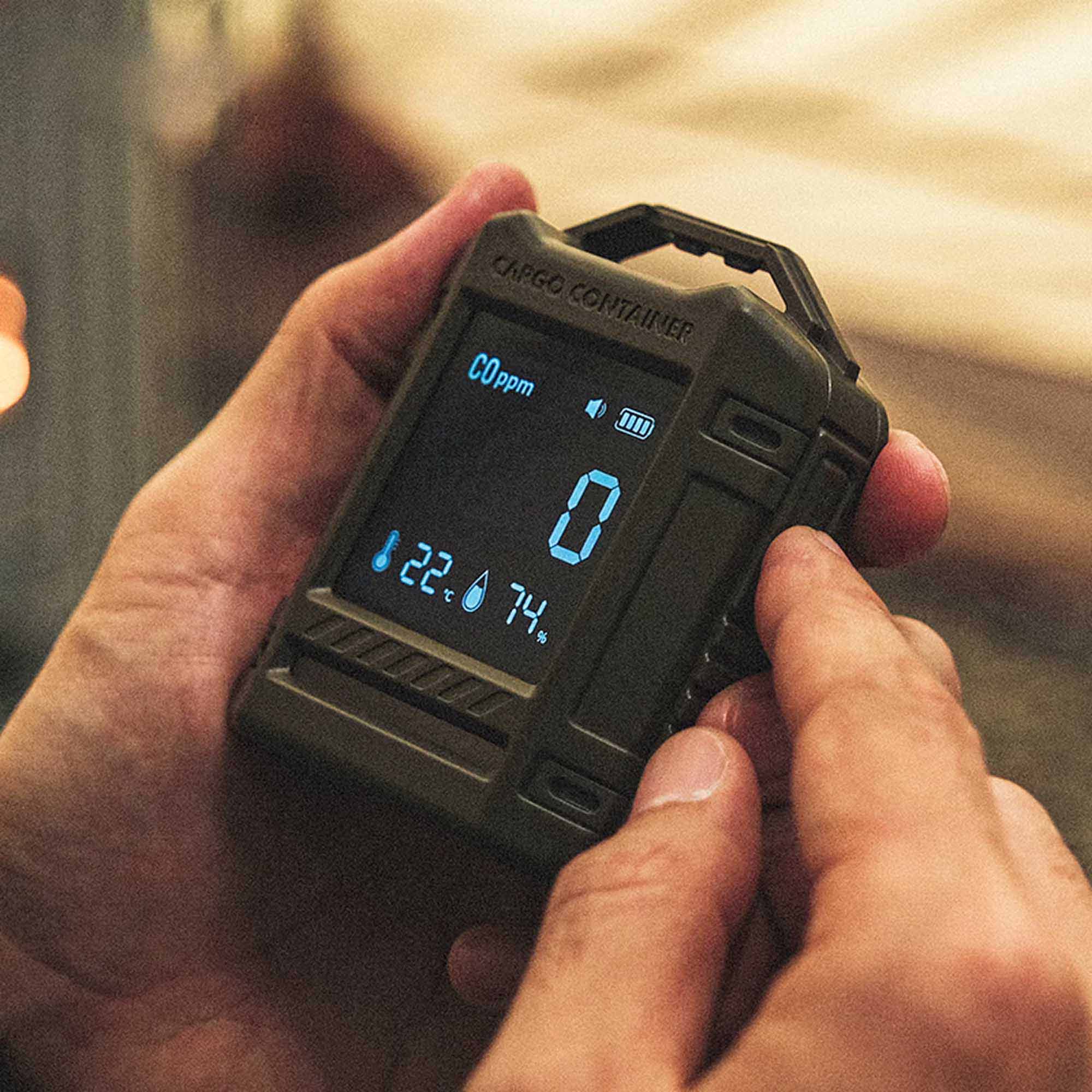 CO Alarm With Temperature & Humidity Detector