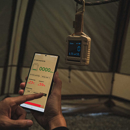 CO Alarm With Temperature & Humidity Detector