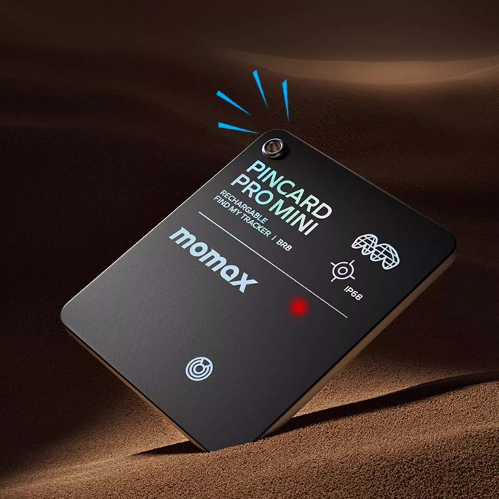 Card-Style Wireless Charging Tracker GPS