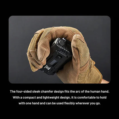 EDC37 8000 Lumen USB-C Rechargeable Flat EDC Flashlight