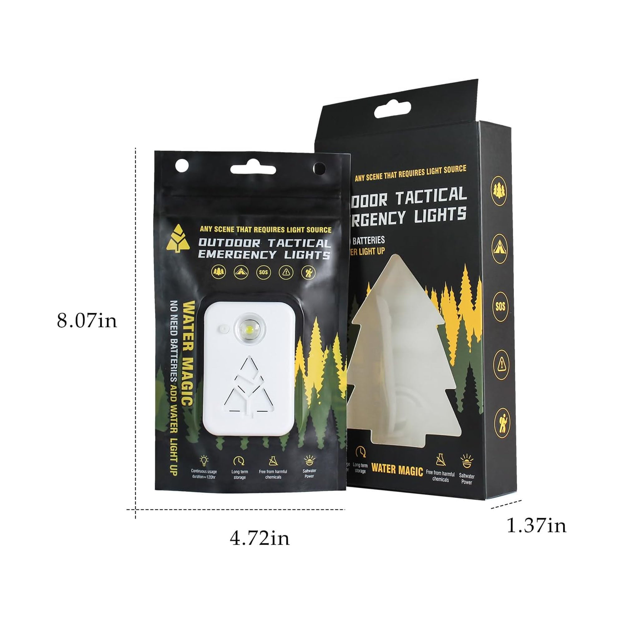 Emergency Tactical Light – No Battery