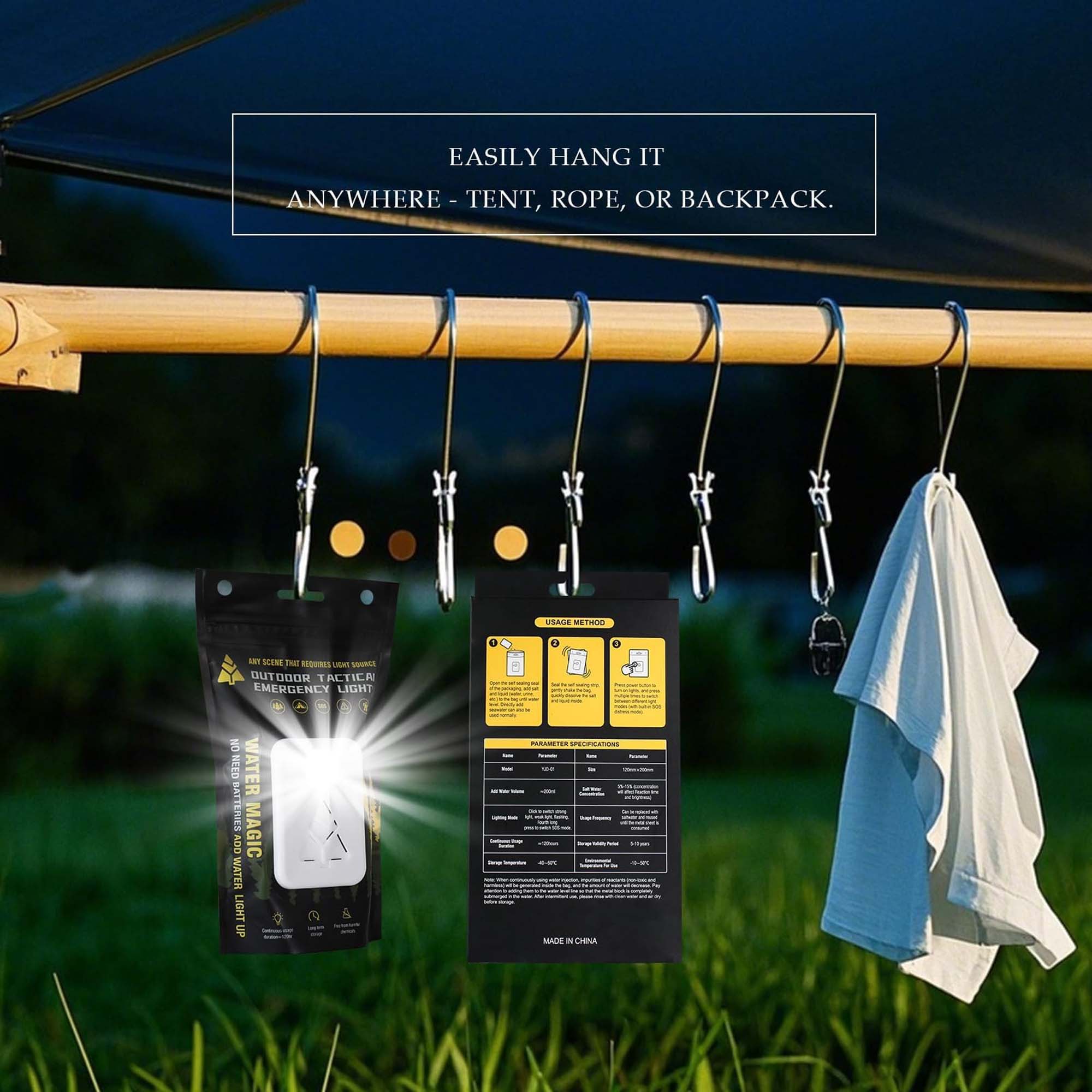 Emergency Tactical Light – No Battery