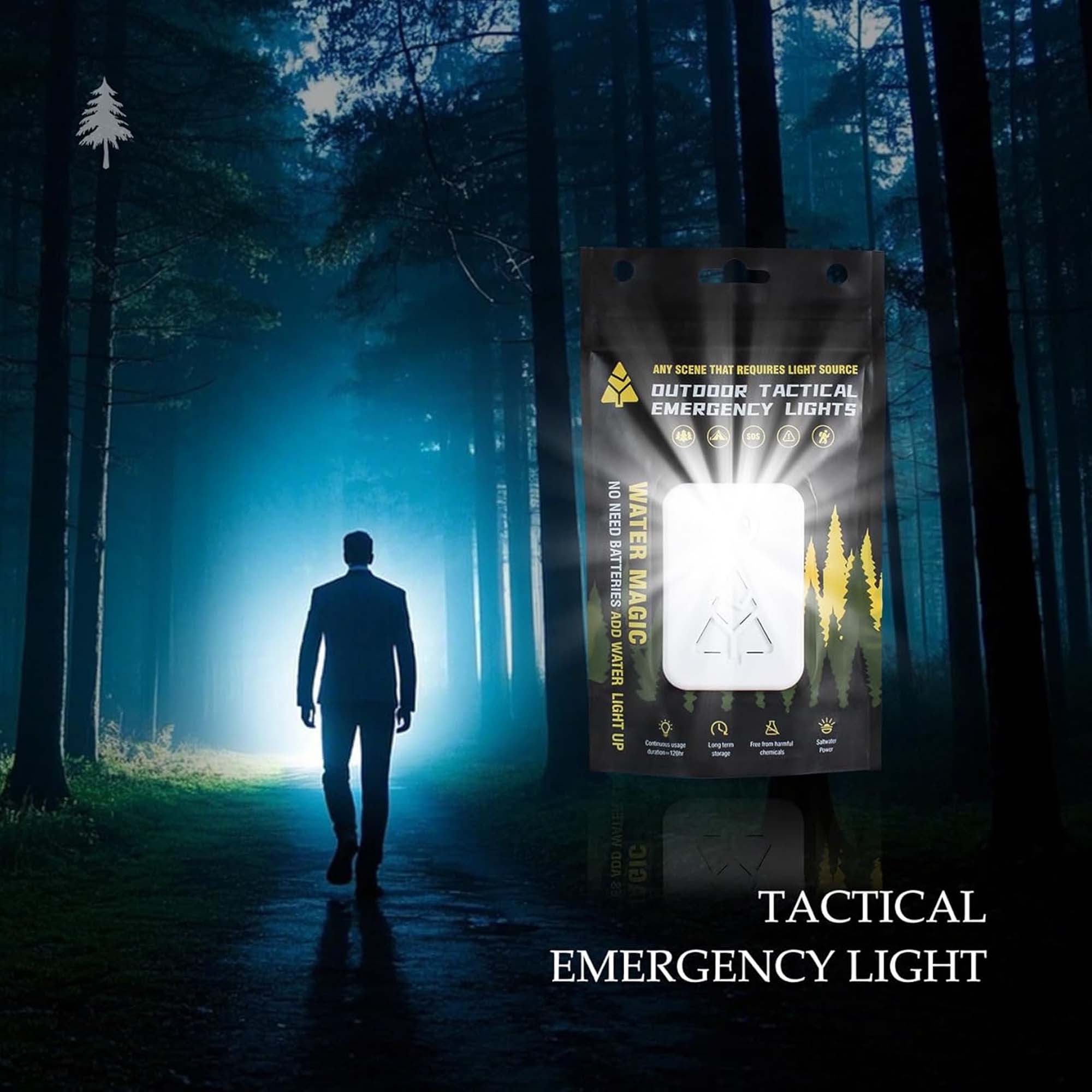 Emergency Tactical Light – No Battery