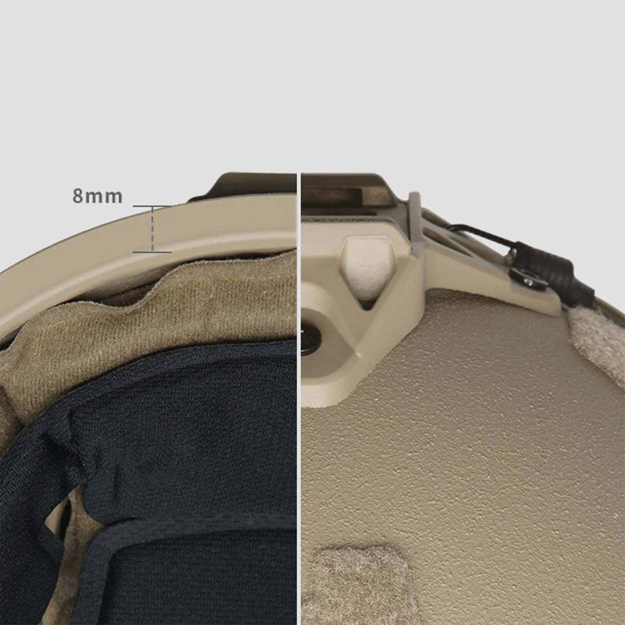 Bullet Proof Helmet Details