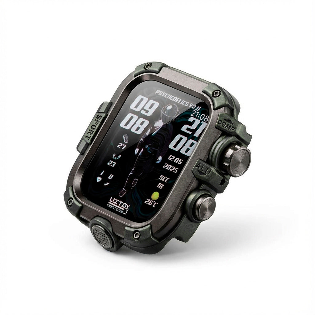 Iwatch All-In-One Tempered Glass Case