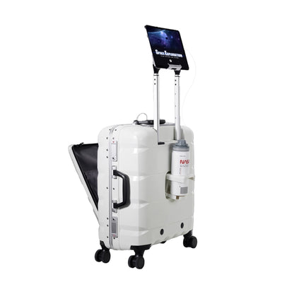 Large-Capacity Fingerprint Luggage