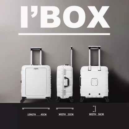 Large-Capacity Fingerprint Luggage