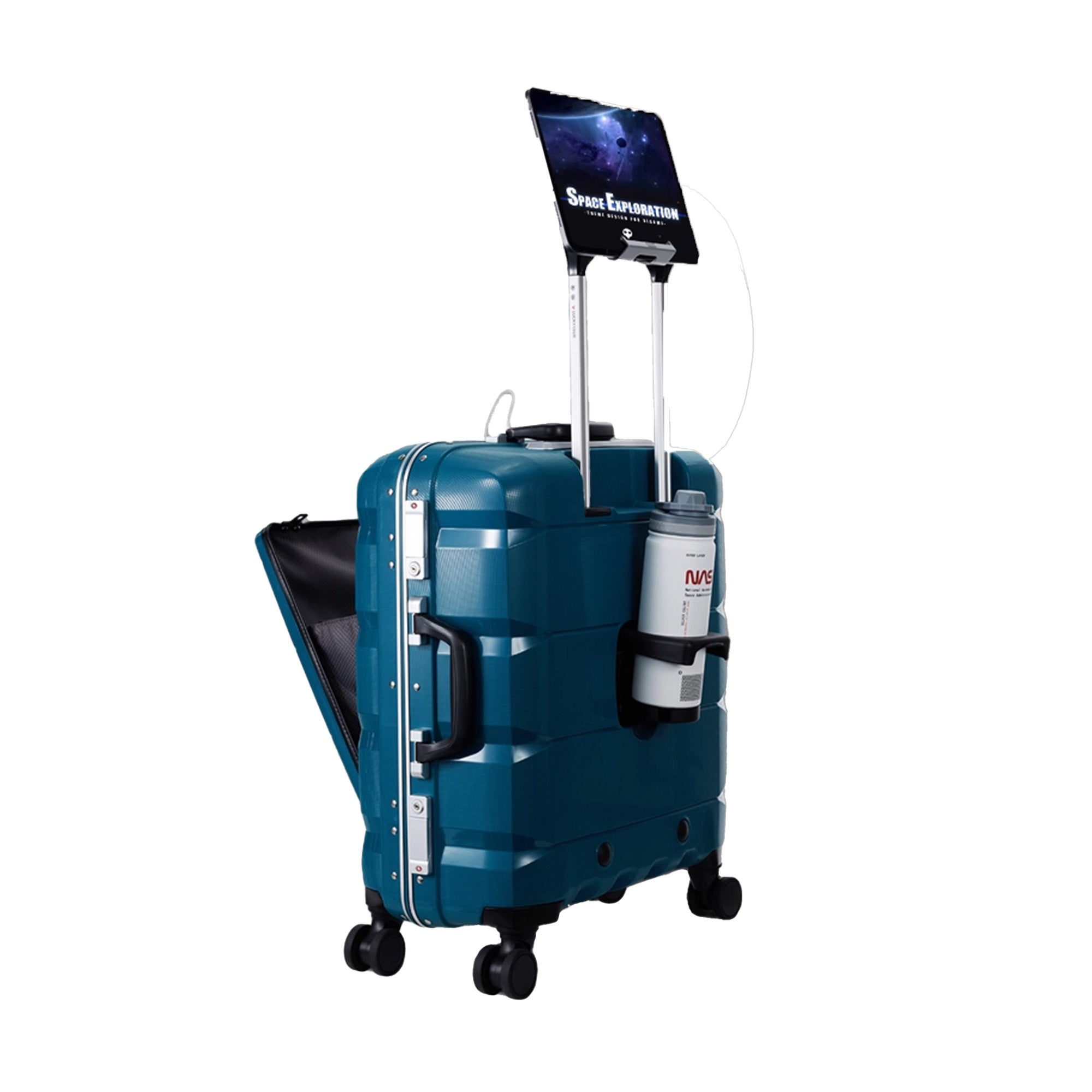 Large-Capacity Fingerprint Luggage