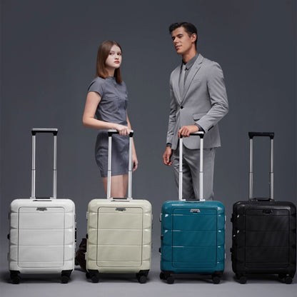 Large-Capacity Fingerprint Luggage