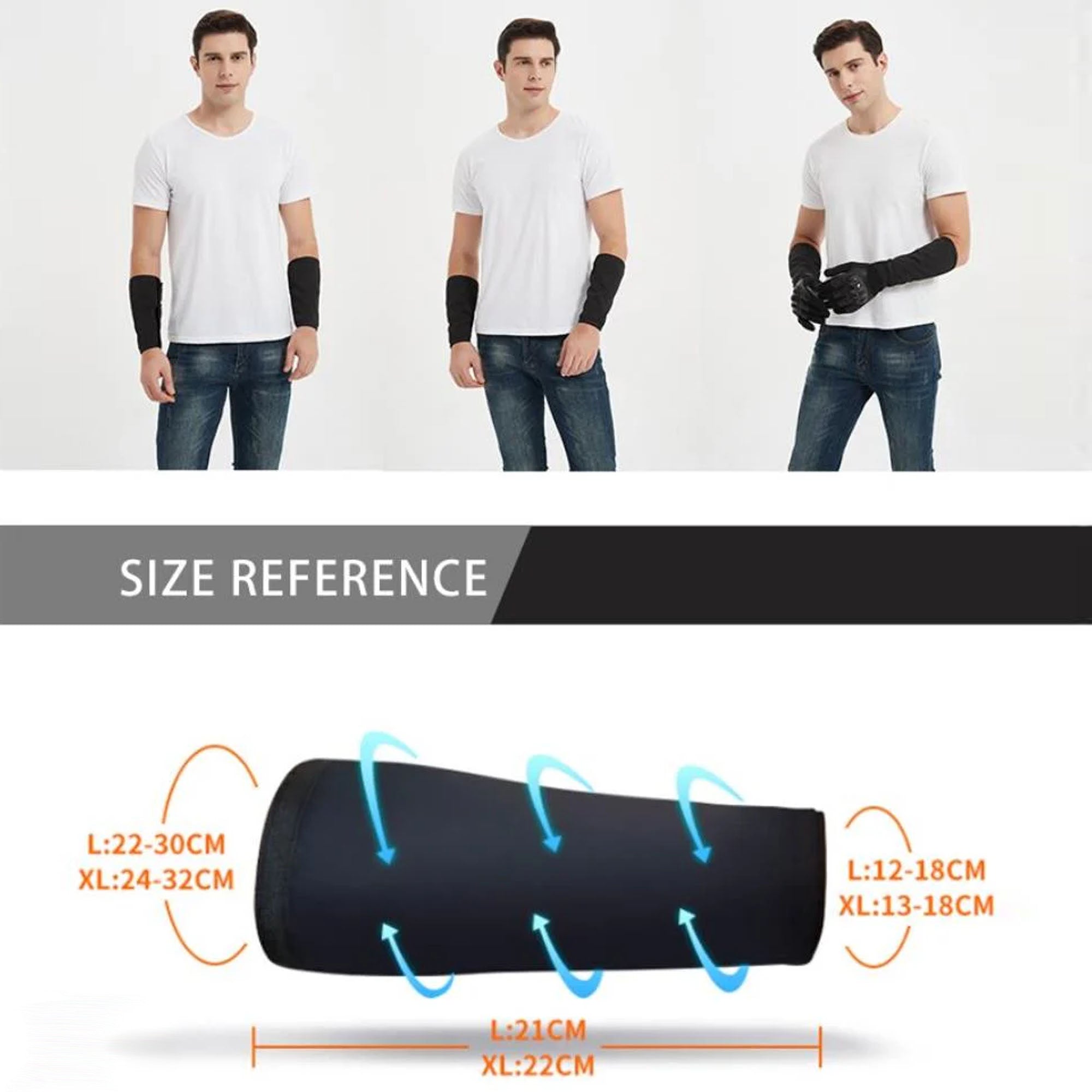 Slash Proof Arm Guard Dimensions