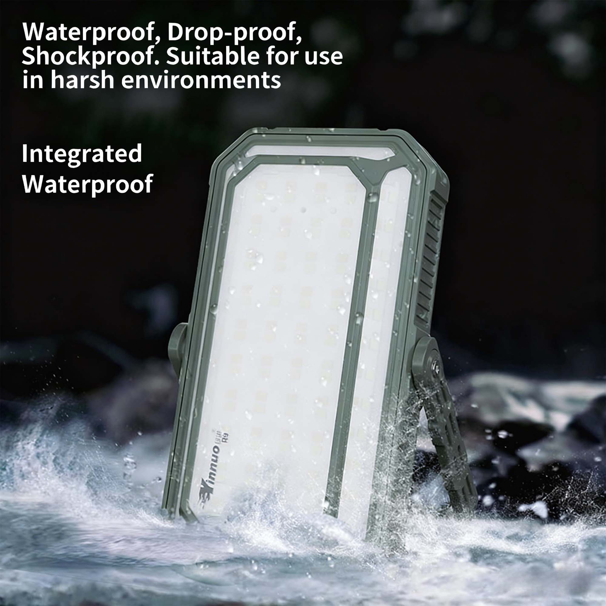 Long-Lasting Solar Outdoor Camping Flashlight