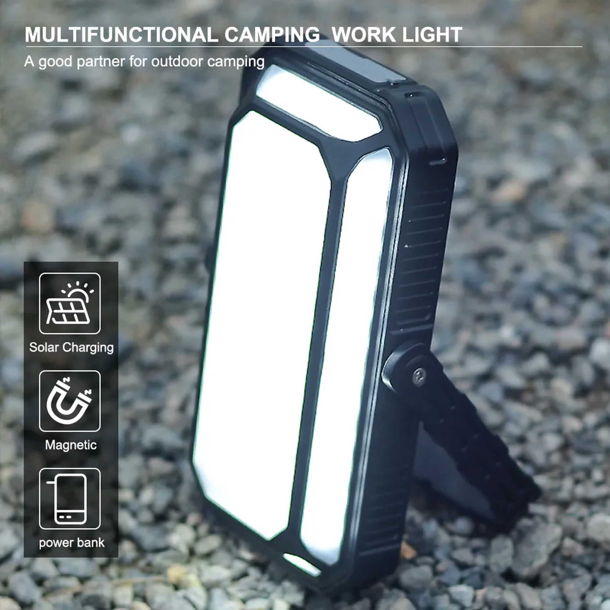Long-Lasting Solar Outdoor Camping Flashlight