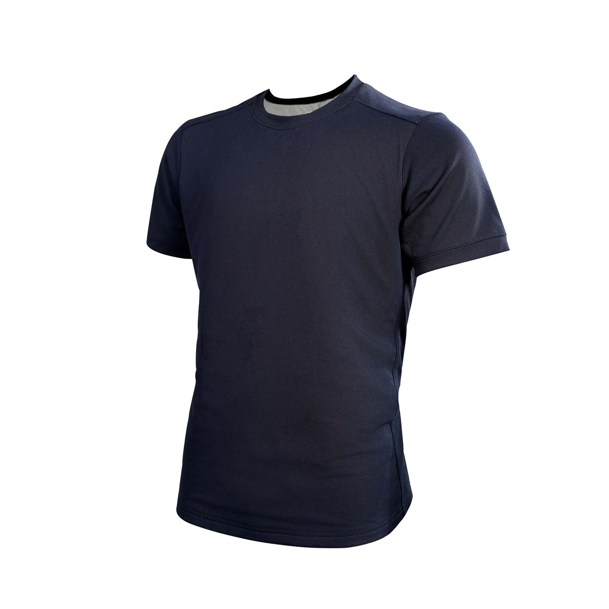 Navy Blue Stab Proof Short-Sleeve Shirt