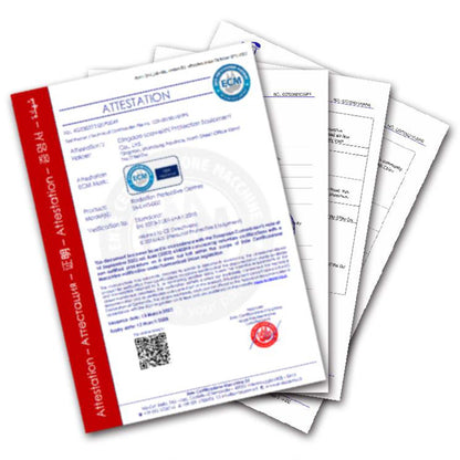Nuclear Radiation Inspection Certificate