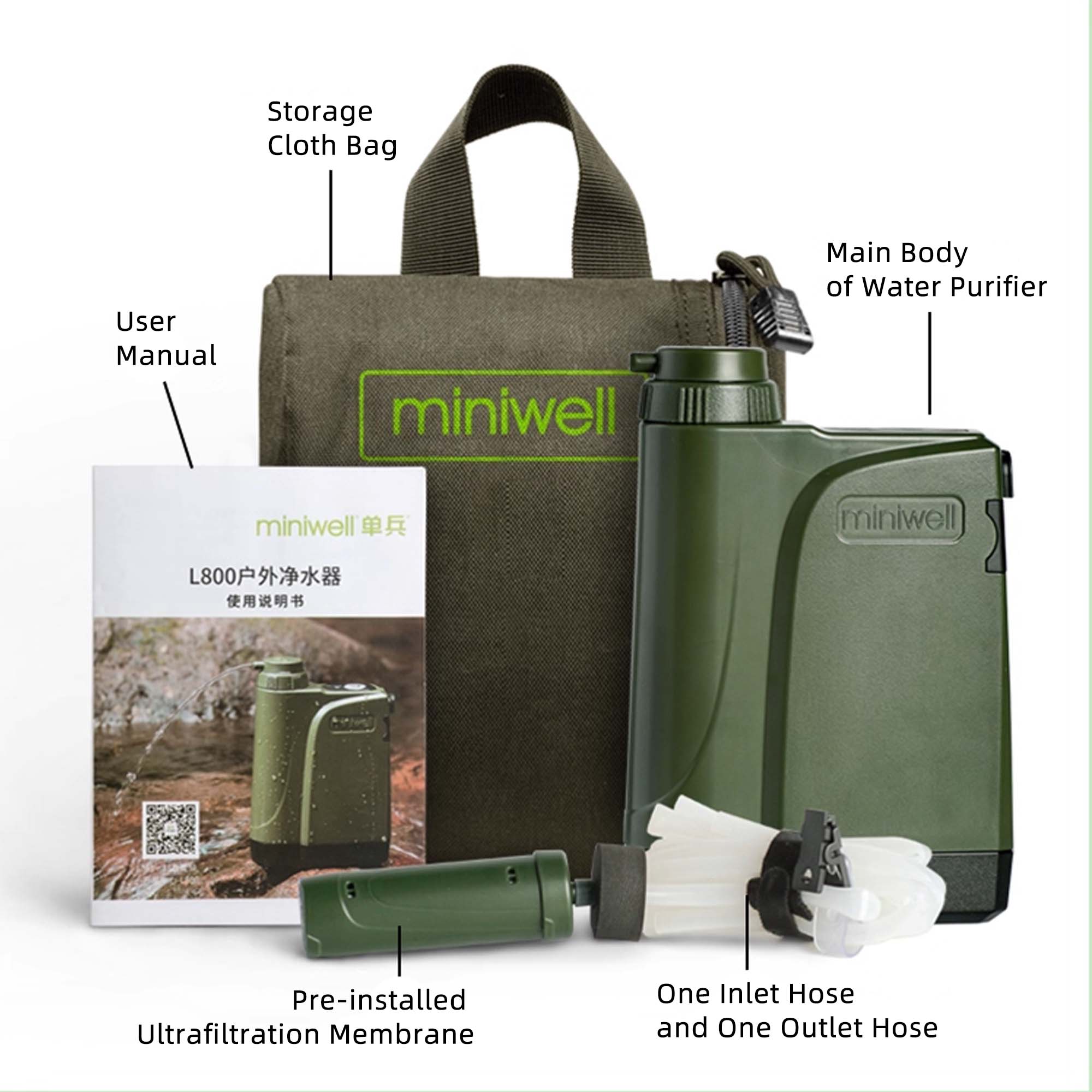 Portable Emergency Electric Water Purifier