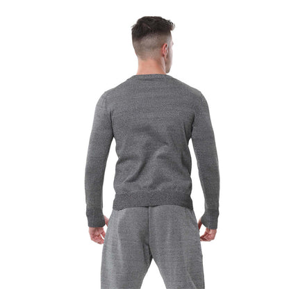 Small Round Neck Long Sleeve Slash Proof Shirt (Hand Protection Style)