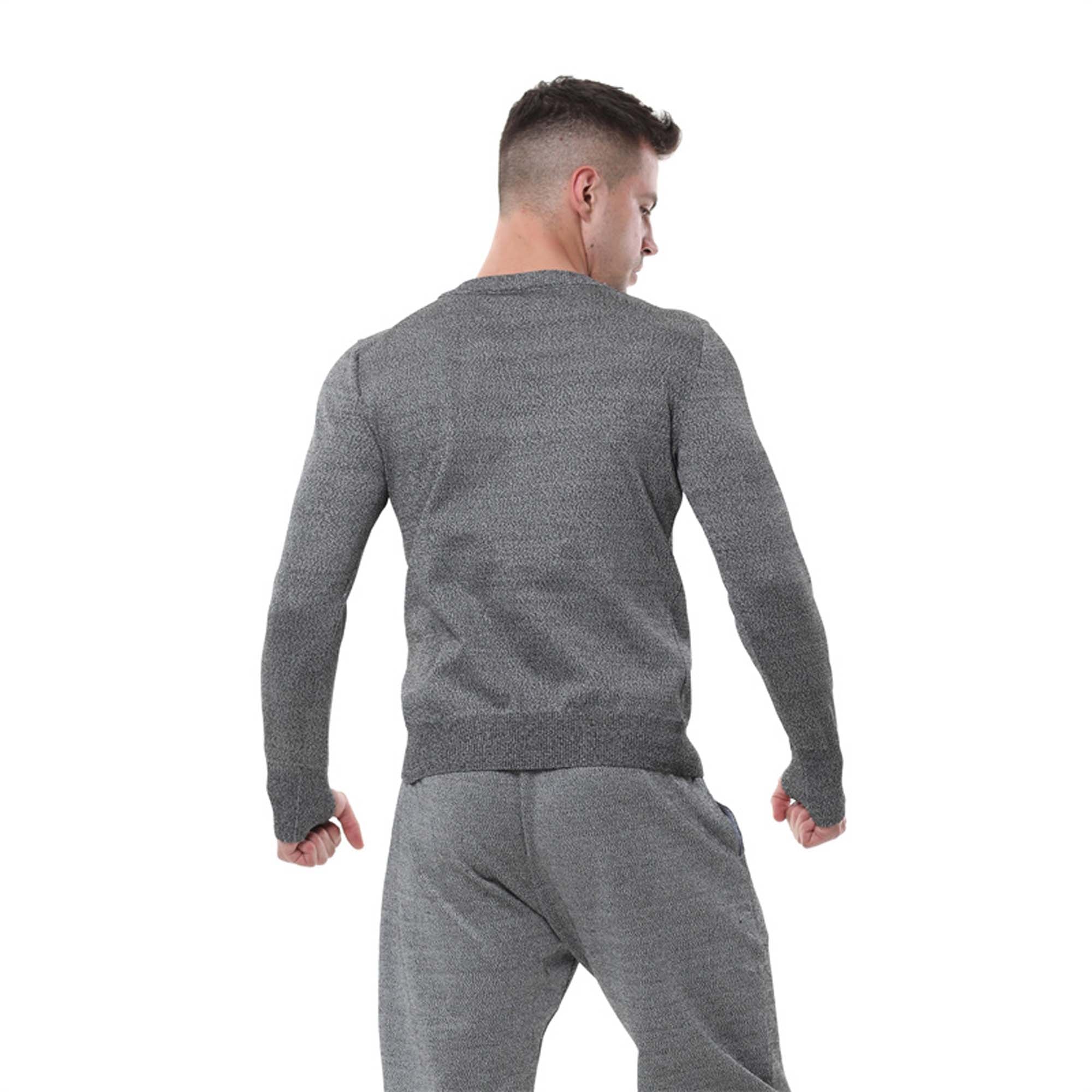 Small Round Neck Long Sleeve Slash Proof Shirt (Hand Protection Style)
