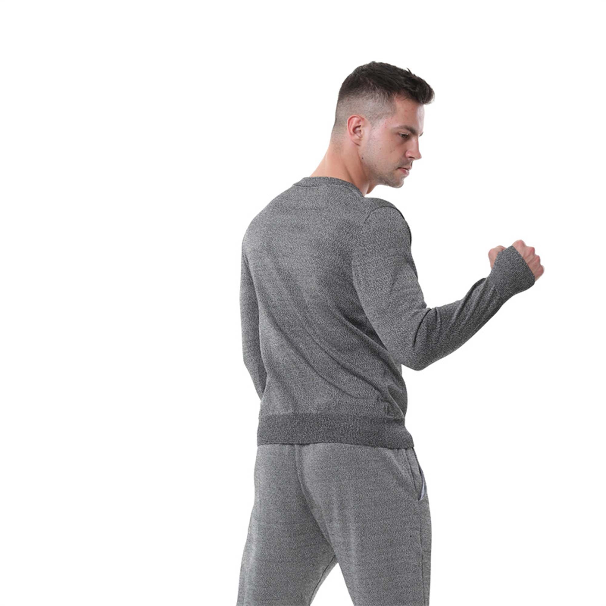 Small Round Neck Long Sleeve Slash Proof Shirt (Hand Protection Style)