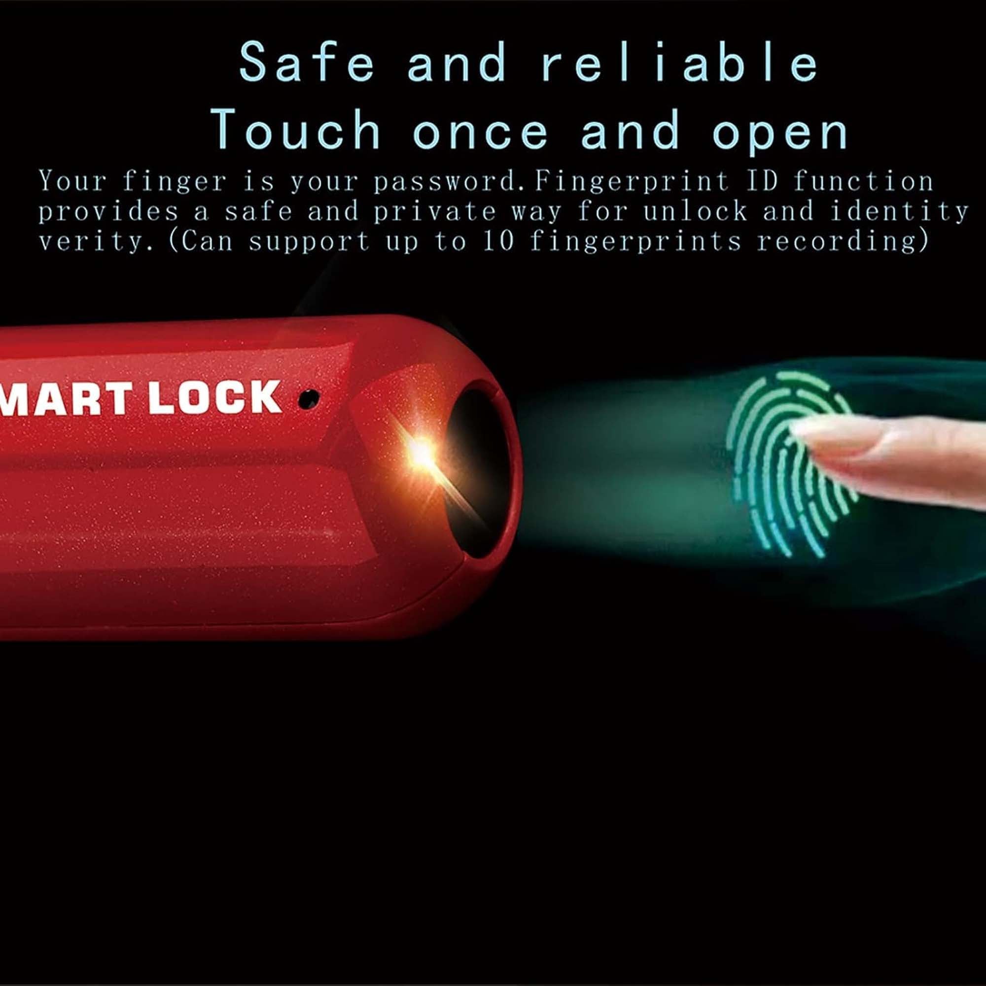 Smart Fingerprint Lock – APP Compatible