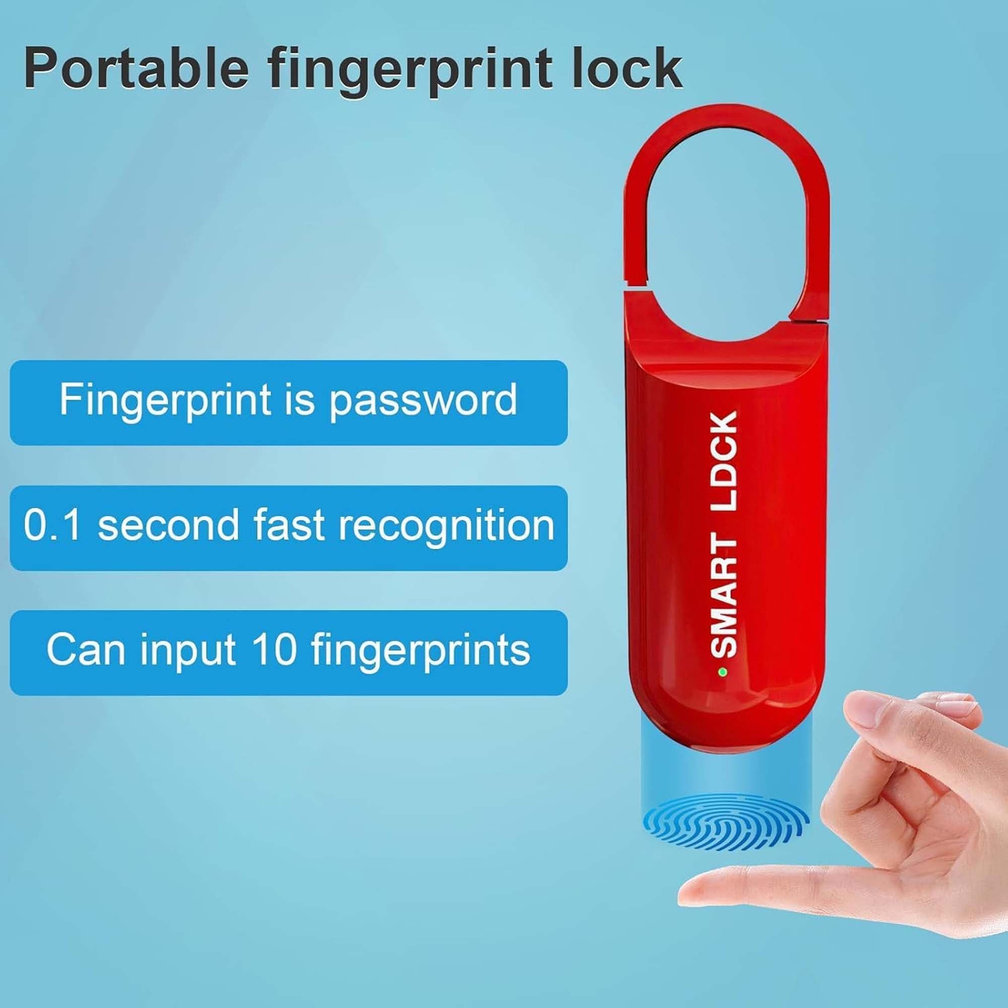 Smart Fingerprint Lock – APP Compatible