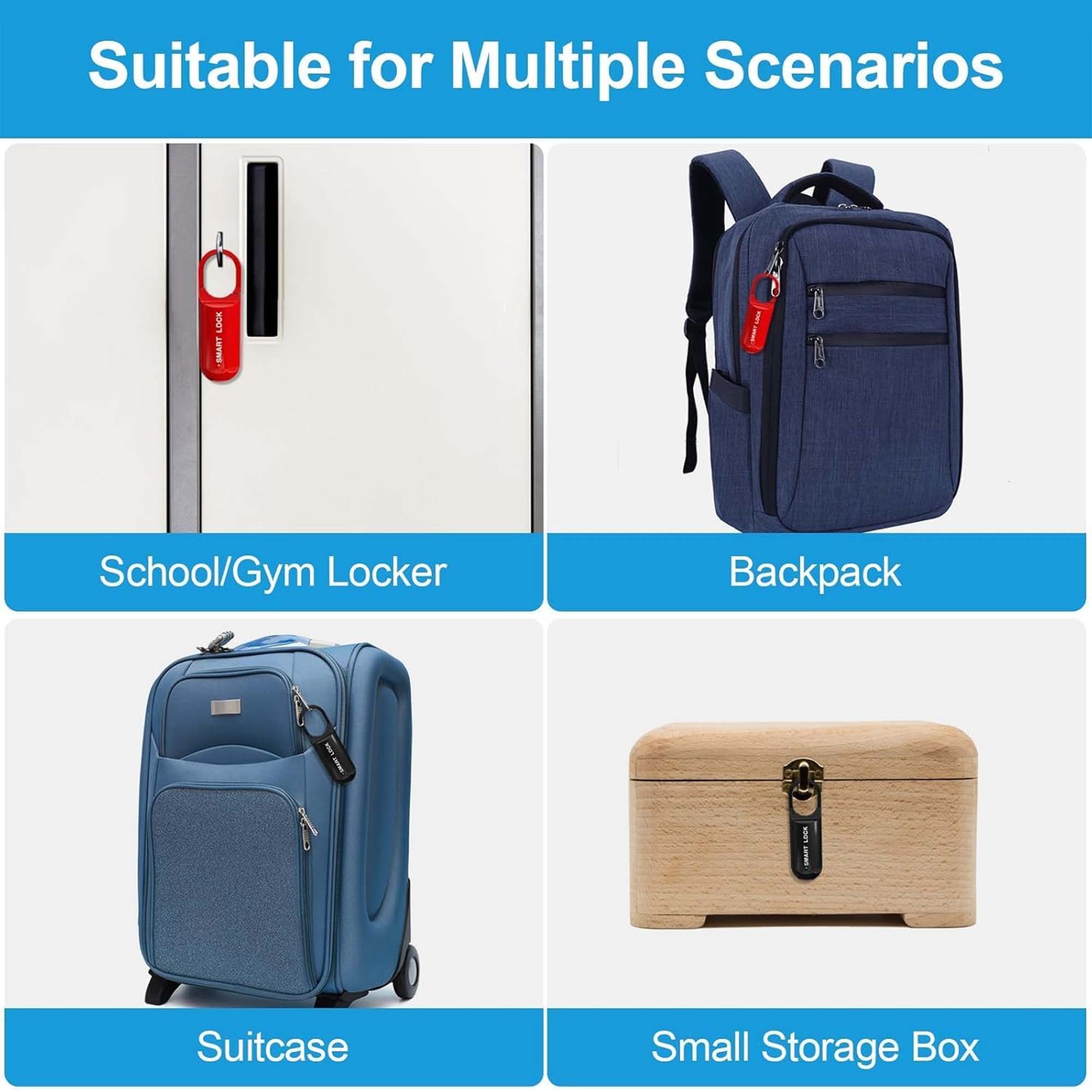 Smart Fingerprint Lock – APP Compatible