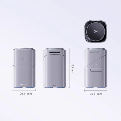 Three-In-One Touch And Rotation Wireless Charger