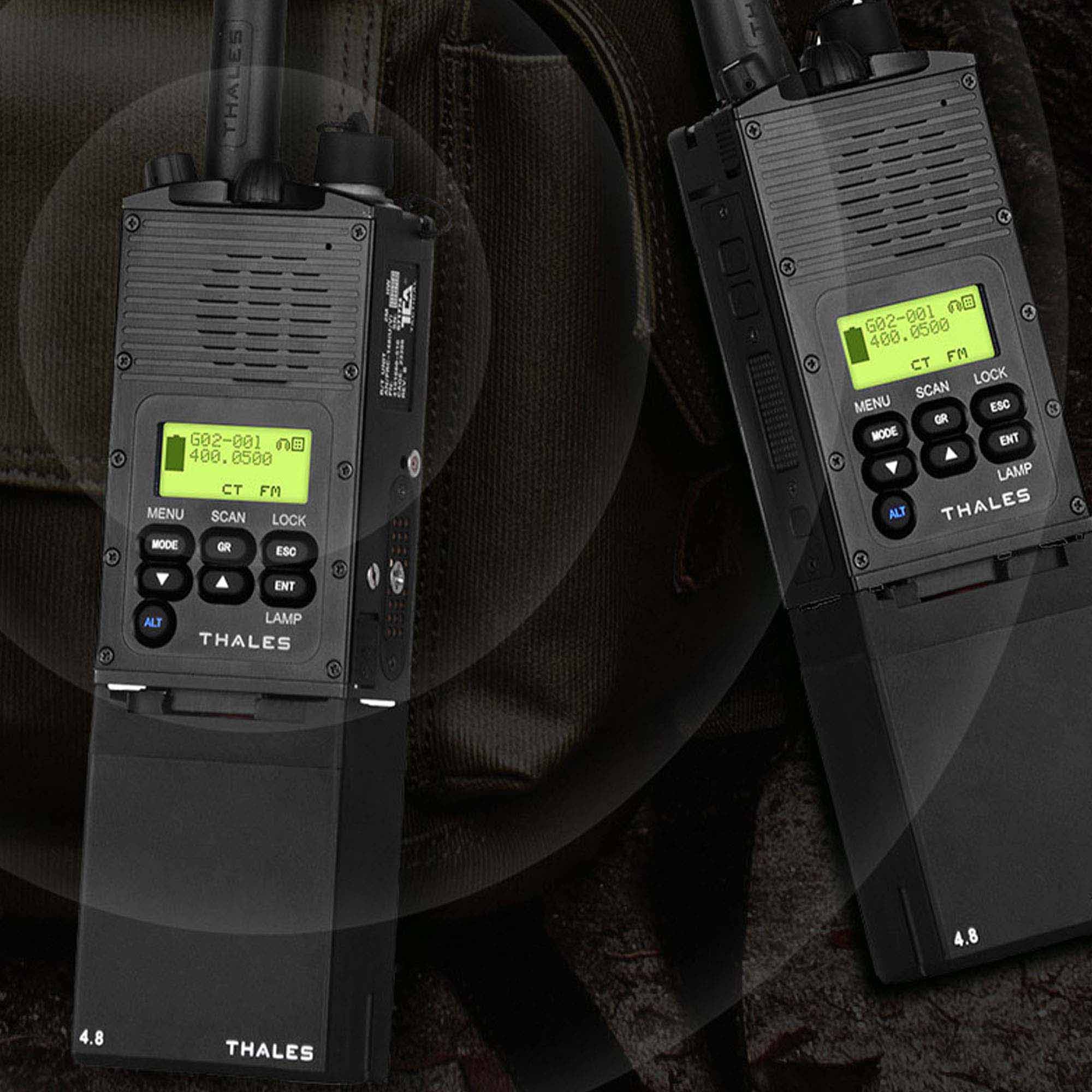 Three Defense Tactical Walkie Talkie