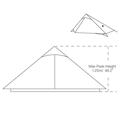 Ultralight Tents Lanshan 1 Pro