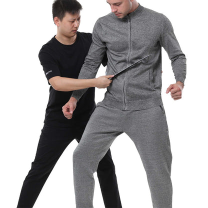 Zip-Up Slash Proof Knitted Clothing