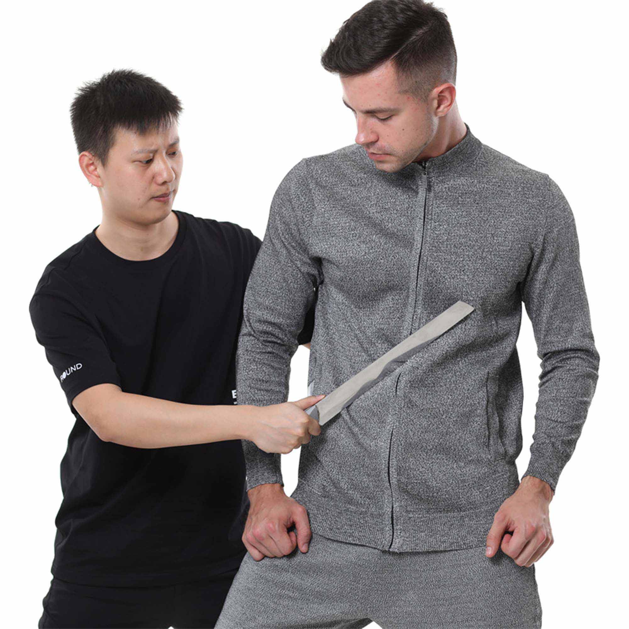 Zip-Up Slash Proof Knitted Clothing