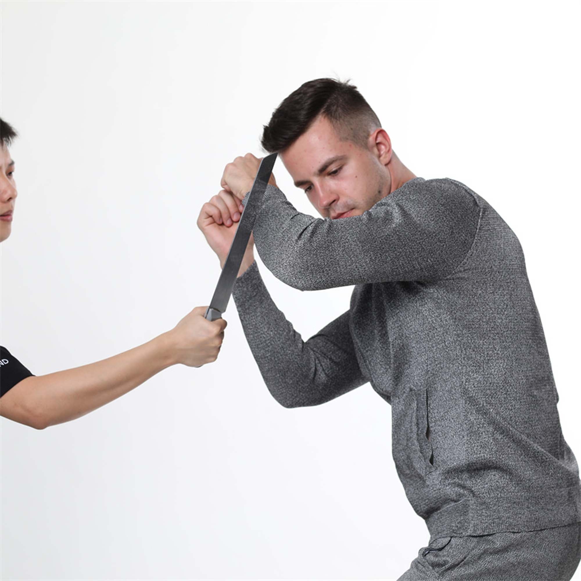 Zip-Up Slash Proof Knitted Clothing