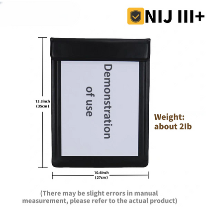 Bulletproof Folder - NIJ III