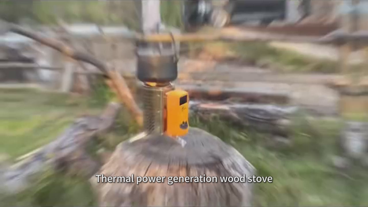 USB Rechargeable Firewood Outdoor Stove Heater