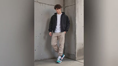 Schnittfeste Sweatshirtjacke mit Kapuze – leicht und weich