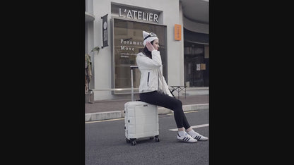 Large-Capacity Fingerprint Luggage