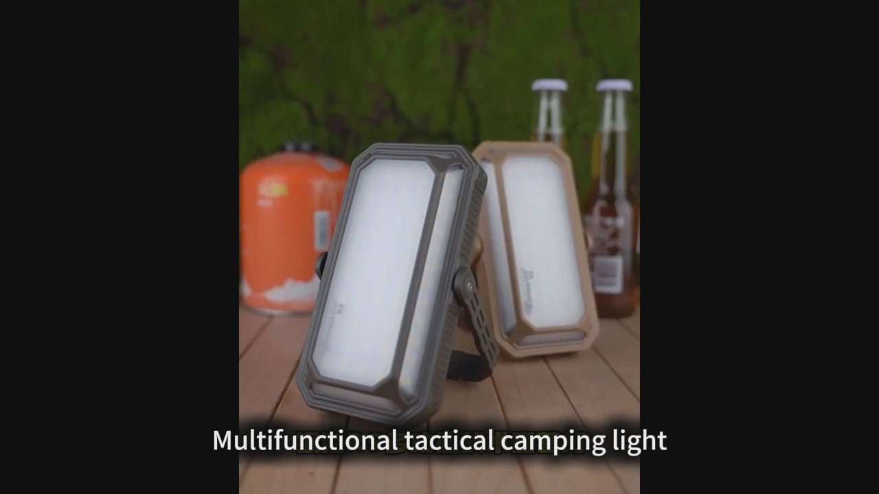 Long-Lasting Solar Outdoor Camping Flashlight