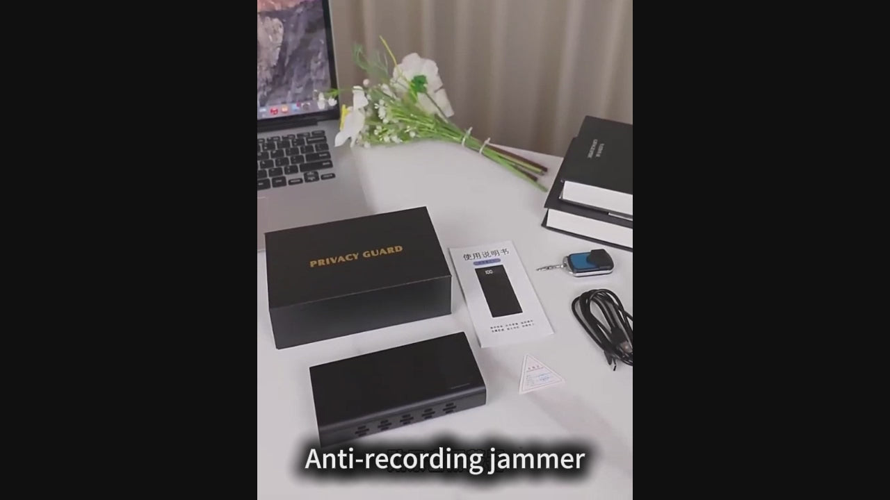 Audio & Video Recording Jammer
