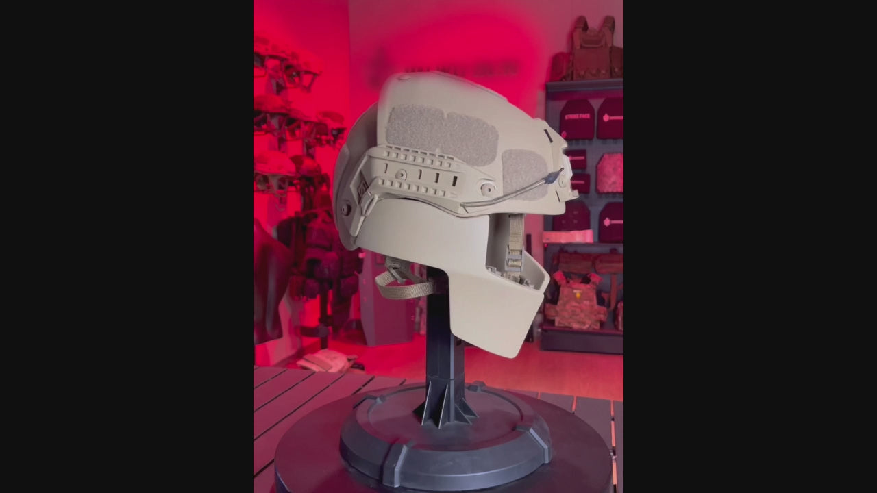 Bulletproof Helmet Set Show